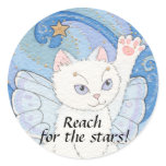 Reach for the stars sticker