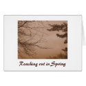 Reaching Out in Spring/Love Card