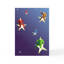 Reaching The Stars Greeting Cards