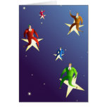 Reaching The Stars Greeting Cards