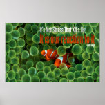 Reaction to Stress Motivational Poster posters