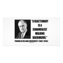 Reactionary Sonambulist Walking Backwards
