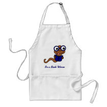 Read a Book Month: Be a Book Worm Apron