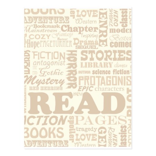 Read all about it! post card