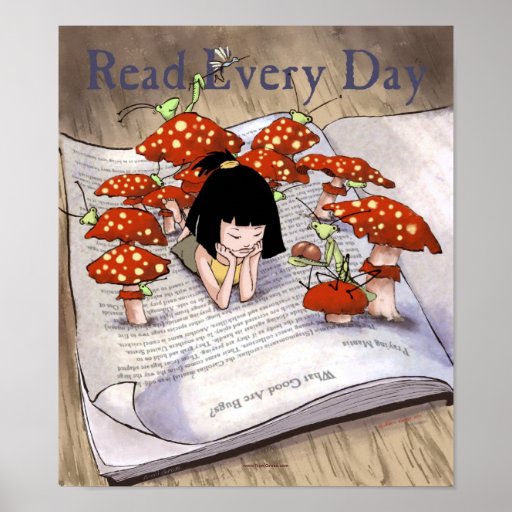 Read Every Day Poster Zazzle