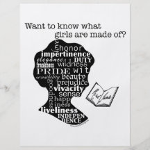 Read Jane Austen Full Colour Flyer