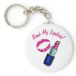 Read My Lipstick! Keychain