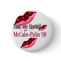 Read My Lipstick McCain/Palin Button