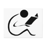 Read, Read, Read Postcard