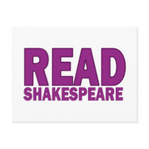 Read Shakespeare Post Card