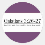 Read the Bible Galatians 3:26-27 Sticker