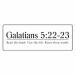 Read the Bible Galatians 5:22-23 Photo Cut Outs