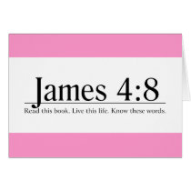 Read the Bible James 4:8 Cards