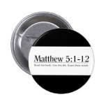 Read the Bible Matthew 5:1-12 Pin