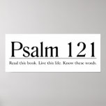 Read the Bible Psalm 121 posters