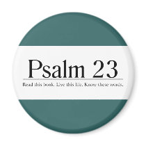 Read the Bible Psalm 23 Fridge Magnet