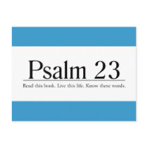 Read the Bible Psalm 23 Postcards