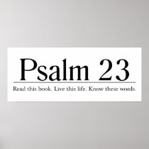 Read the Bible Psalm 23 Print