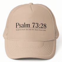 Read the Bible Psalm 73:28 Mesh Hats