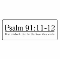 Read the Bible Psalm 91:11-12 Photo Cut Outs