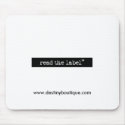 read the label [tm ] mousepads