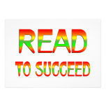 Read to Succeed Personalized Invite