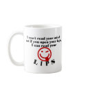 Read Your Lips mugs