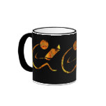 Reader Golden Night Owl Mug