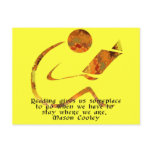 Reader Golden Quote Postcard