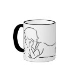 Reader in Grass Coffee Mug