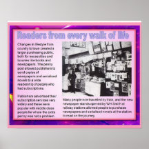 Readers from every walk of life poster