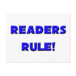 Readers Rule! postcards