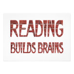 Reading Builds Brains Announcements