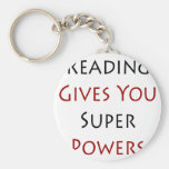 Reading Gives You Super Powers Key Chains