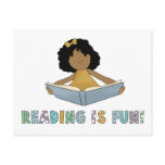 Reading Is Fun! postcards