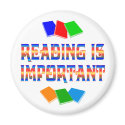 Reading is Important magnets