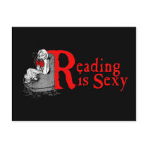 Reading is Sexy Postcard