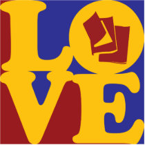Reading Love Photo Cut Outs