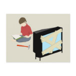 Reading Postcard