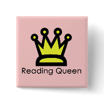 Reading Queen Button