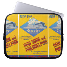 Reading Railroad Crusader Train 1937 Laptop Sleeve