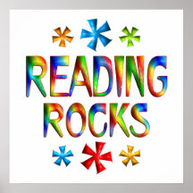 READING ROCKS POSTER