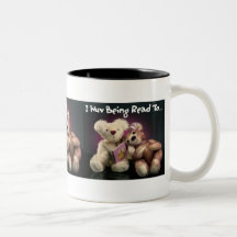 Reading Teddy Mug