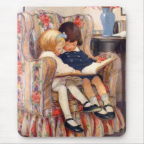 Reading Together Mouse Pads