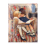 Reading Together Post Card