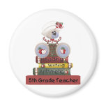 Reading, Writing, Arithmetic 5th Grade Teacher magnets