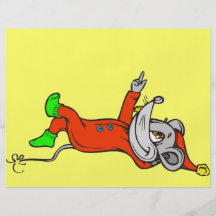 Ready For Bed Mouse Full Colour Flyer