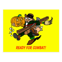 Ready for Combat postcard