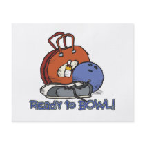 ready to bowl bowling design full color flyer