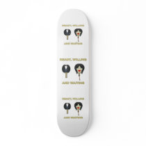 Ready Willing Ping Pong Skate Board Decks